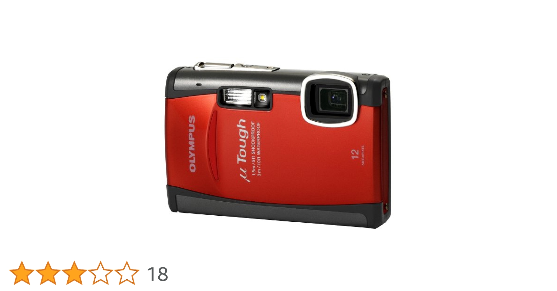 OLYMPUS 防水デジタルカメラ μTOUGH-6010RED Amazon | OLYMPUS 防水デジタルカメラ μ TOUGH 6010 レッド